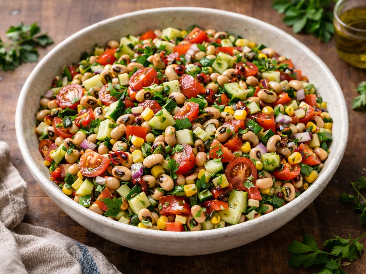 Black Eyed Peas Salad