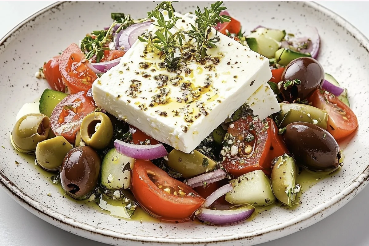 Horiatiki (Greek Village Salad)
