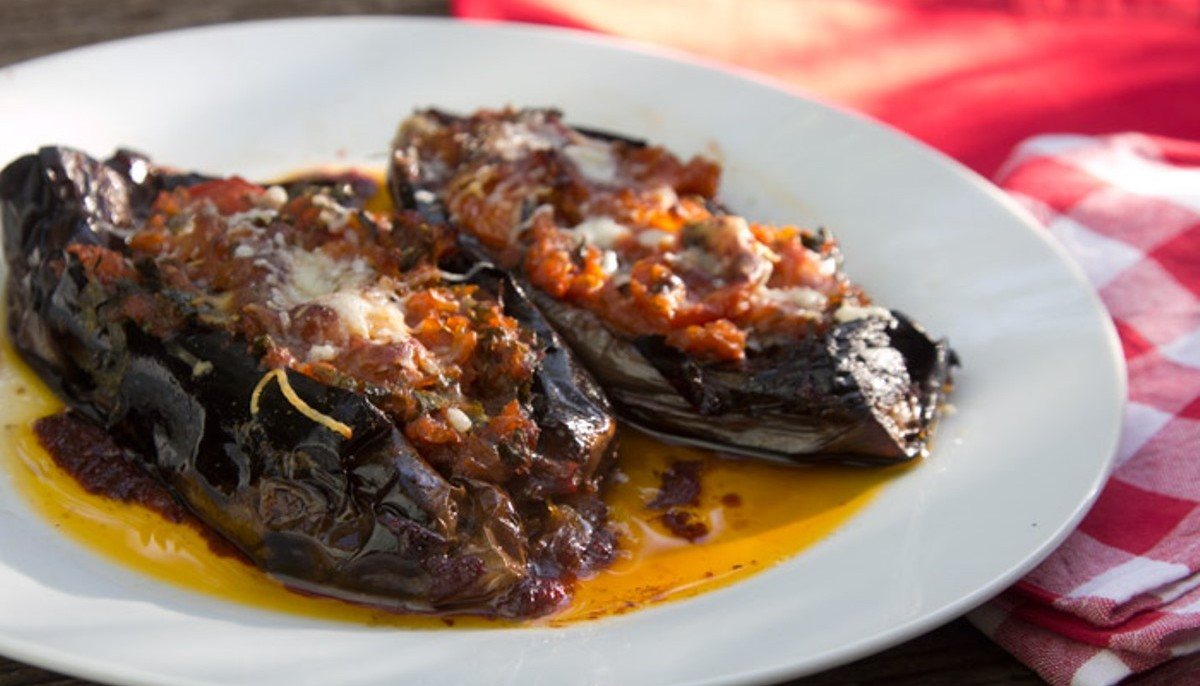 Stuffed Eggplant (Imam Bayildi)
