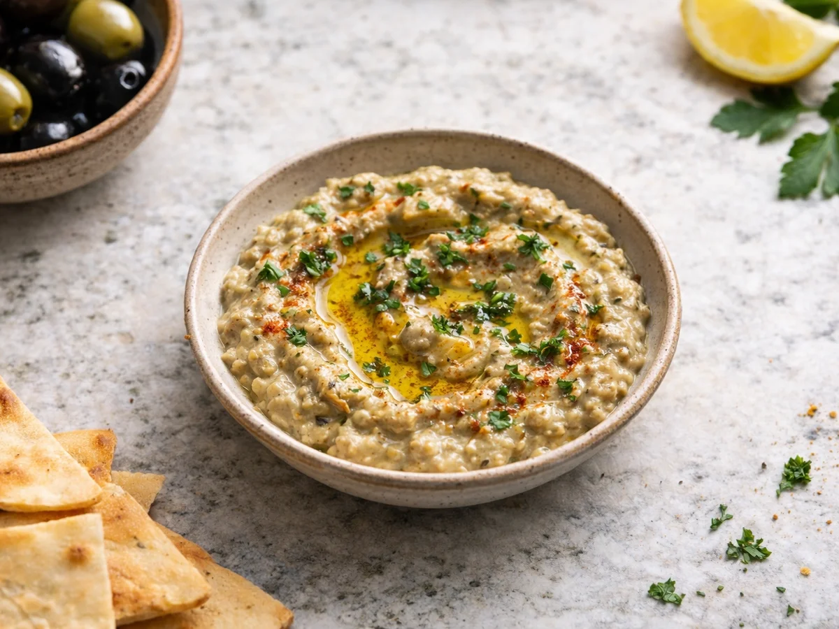 Melitzanosalata (Eggplant Dip)