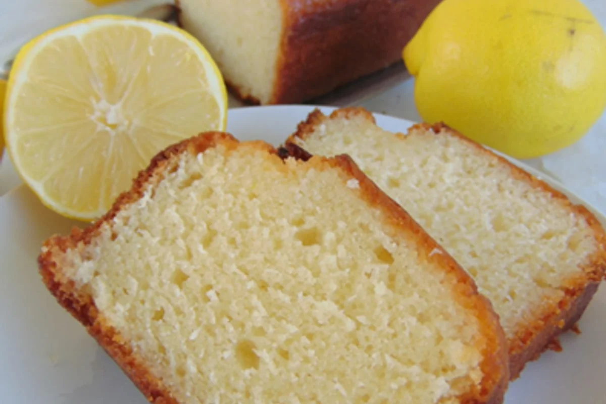 Olive Oil Lemon Cake with Greek Yogurt