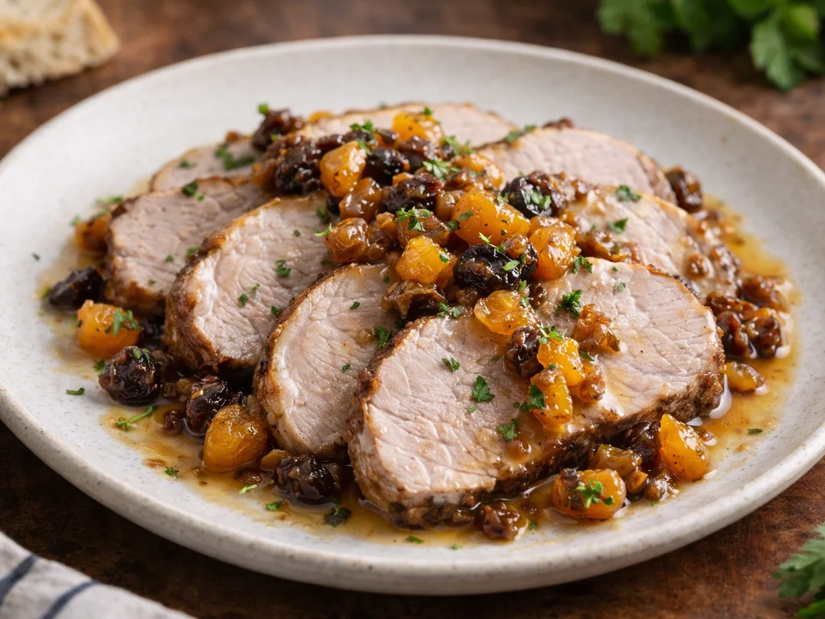 Pork with Dried Fruit